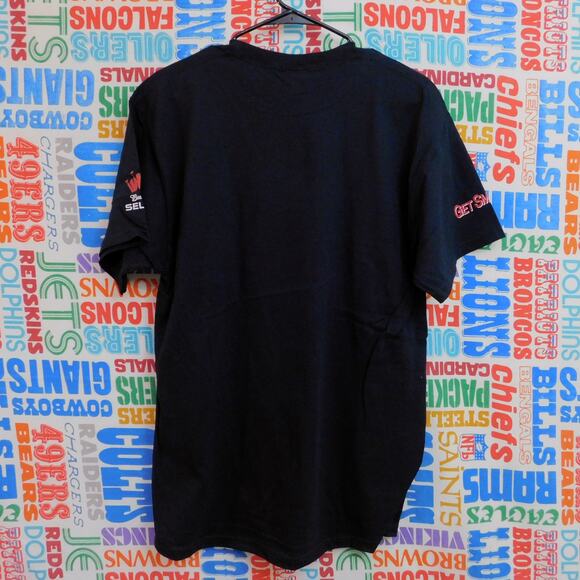 Get Smart Movie Promo T Shirt Size L Steve Carrell 2008 Tie Graphic Bud Logo - Picture 6 of 6